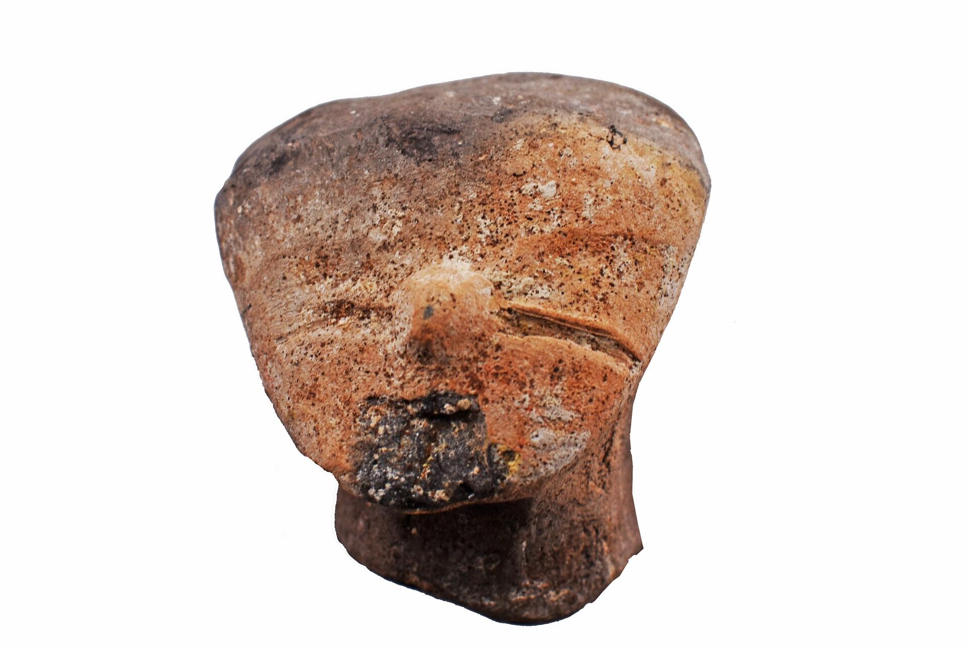 Глава фигурине пронађене на локалитету Градиште код Иђоша - Sputnik Србија, 1920, 30.10.2022