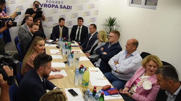 Sastanak izbornih lista za formiranje vlasti u Podgorici - Sputnik Srbija