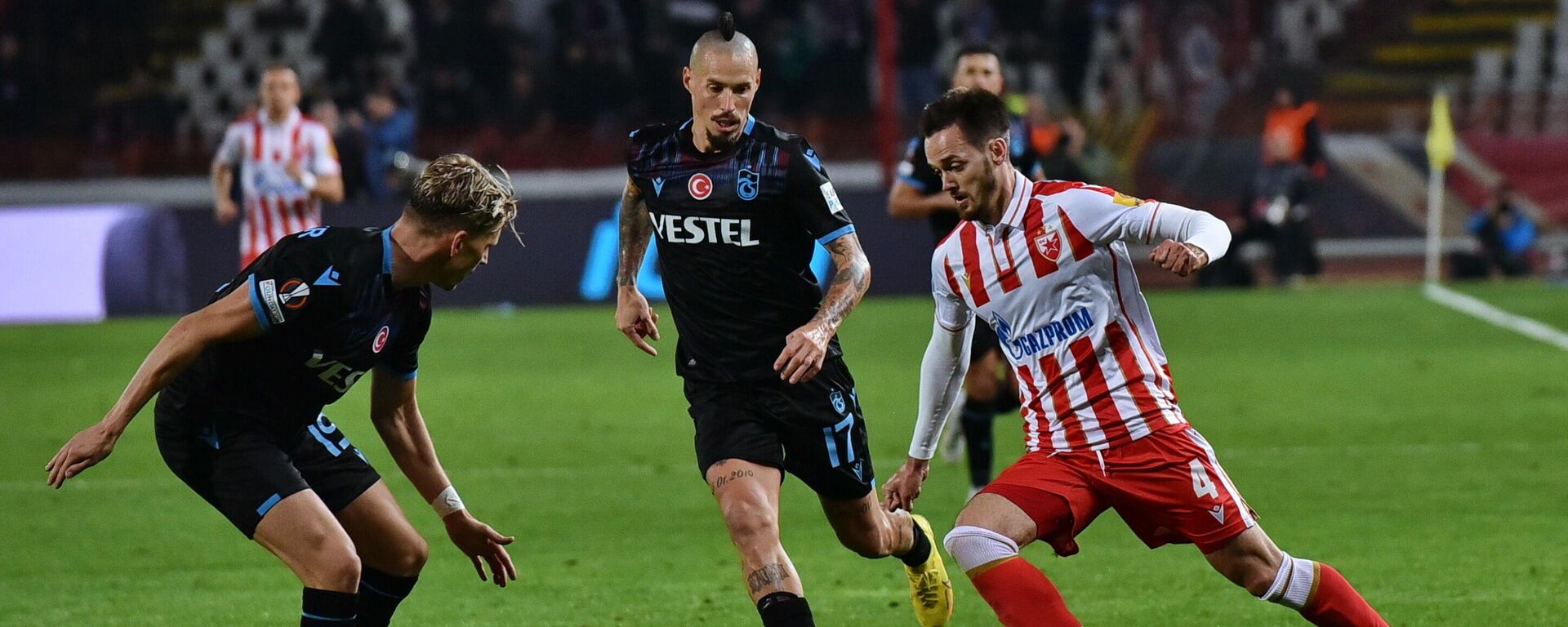 Детаљ са утакмице Црвена звезда - Трабзонспор - Sputnik Србија, 1920, 17.02.2026