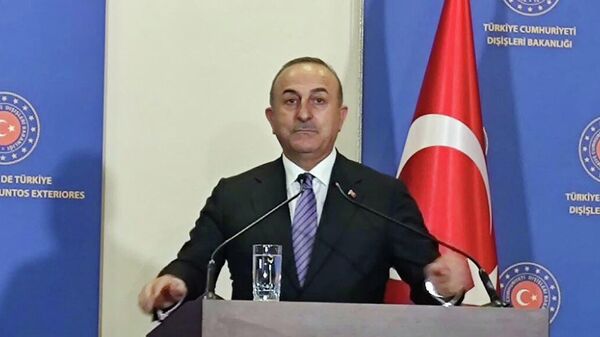 Ministar spoljnih poslova Turske Mevlut Čavušoglu - Sputnik Srbija