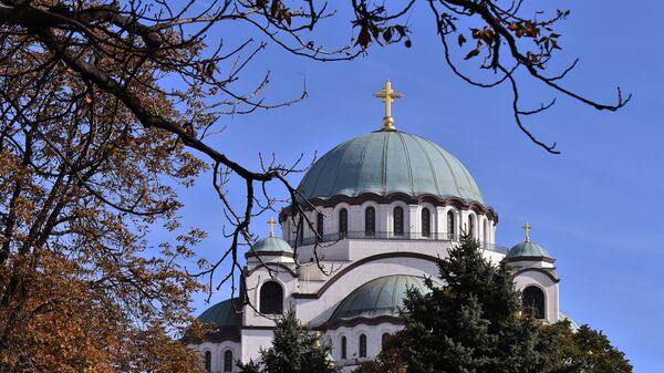 Купола Храма Светог Саве - Sputnik Србија