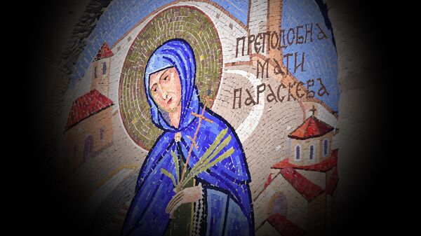 Света Петка, преподобна мати Параскева, рођена је у близини Цариграда на самом крају 10. века.  - Sputnik Србија