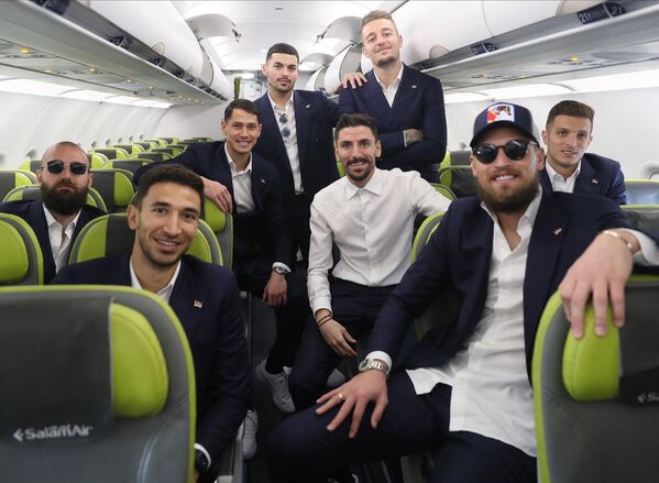 Орлови стигли у Катар, репрезентација Србија - Sputnik Србија