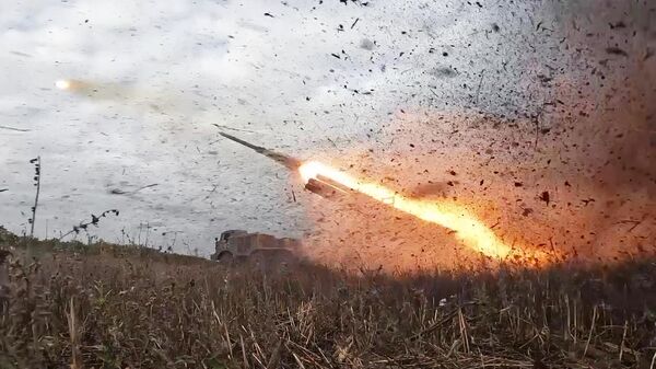 Лансирања ракета на објекте војне управе Украјине - Sputnik Србија