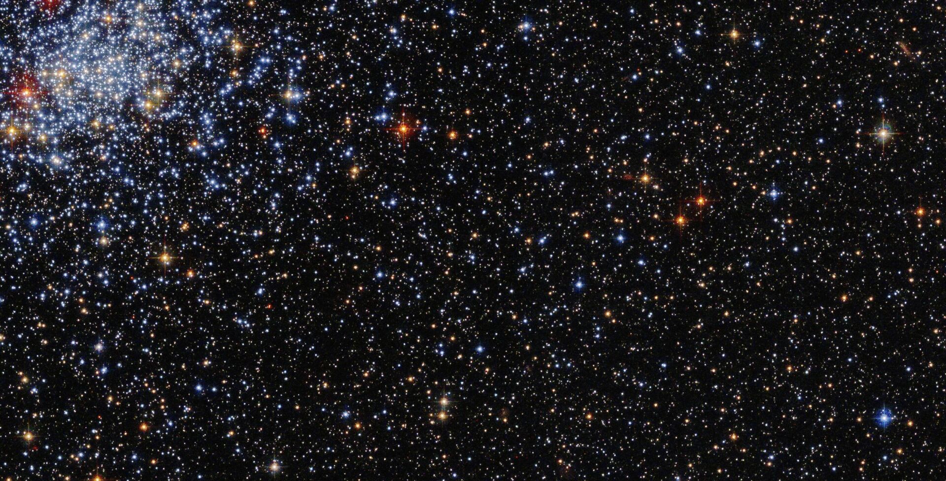 A NGC 2031 possui uma população variável de pelo menos 14 estrelas Cefeidas, que brilham e se ofuscam periodicamente  - Sputnik Srbija, 1920, 08.12.2022