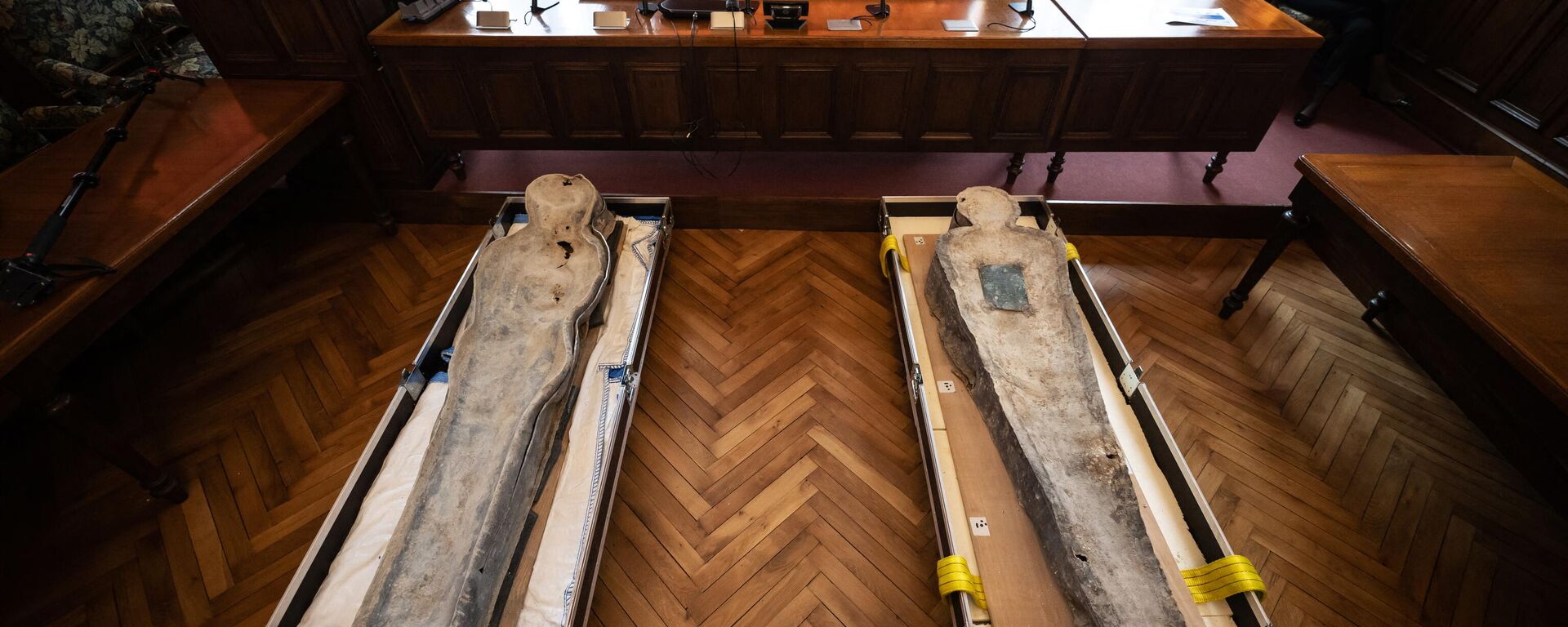 Sarkofazi pronađeni ispod Notre dama - Sputnik Srbija, 1920, 10.12.2022