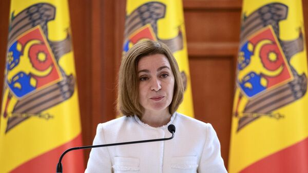 Predsednica Moldavije Maja Sandu - Sputnik Srbija