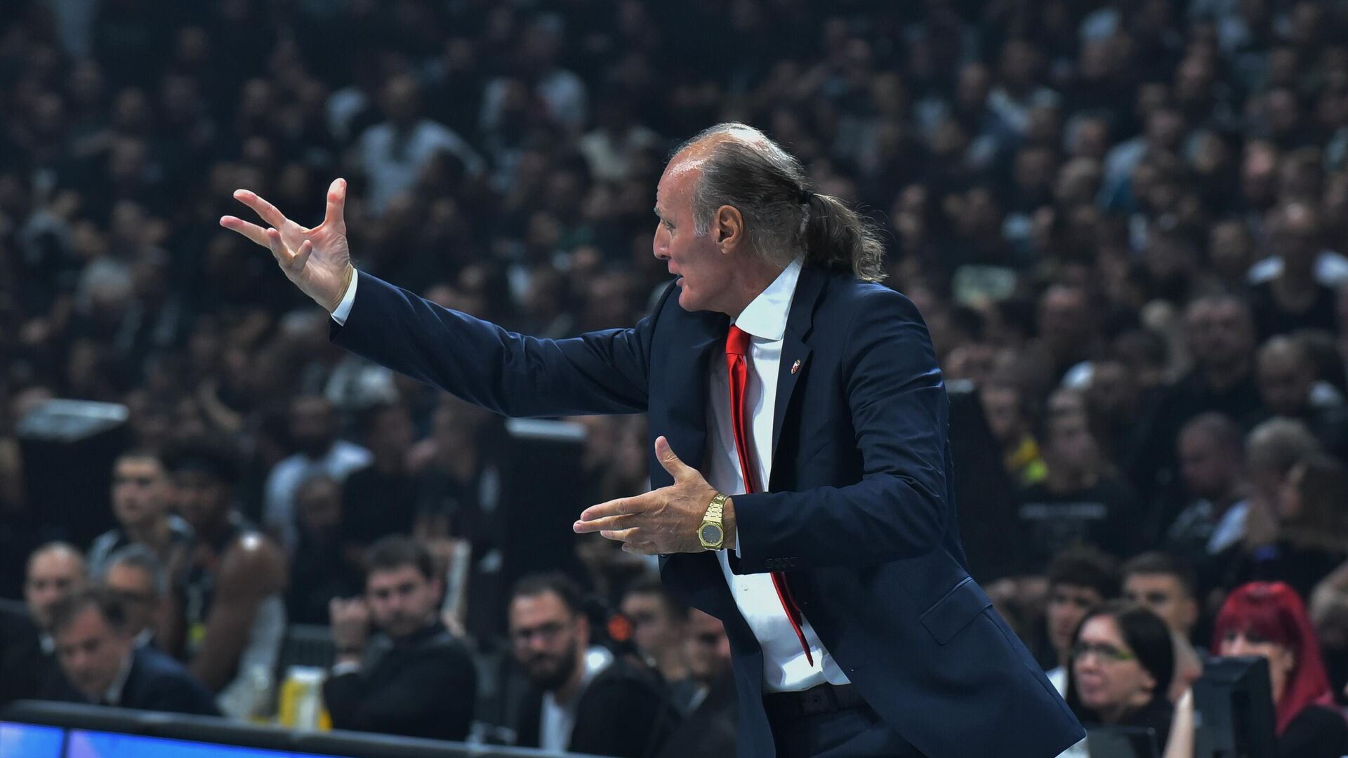 Тренер кошаркаша Црвене звезде Душко Ивановић - Sputnik Србија, 1920, 18.04.2023