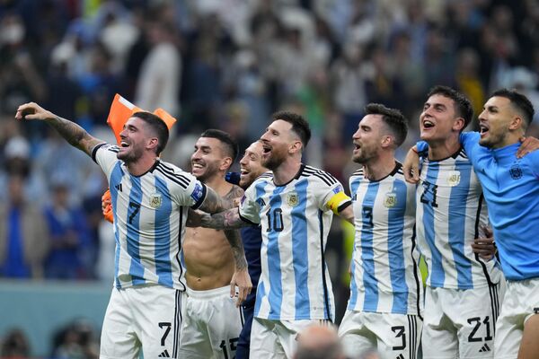 Slavlje Argentine posle plasmana u finale Mundijala - Sputnik Srbija