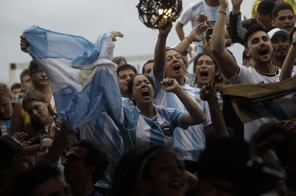 Slavlje Argentine posle plasmana u finale Mundijala - Sputnik Srbija