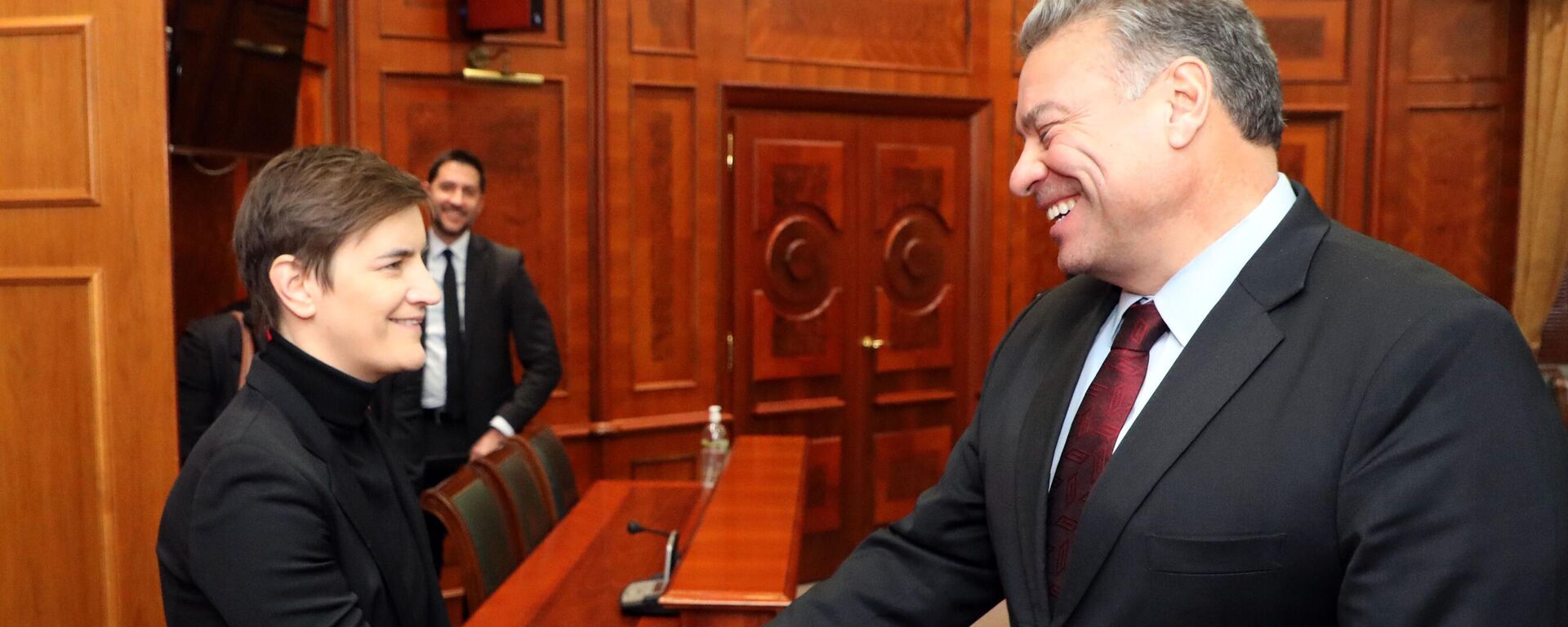 Ana Brnabić i Gabrijel Eskobar - Sputnik Srbija, 1920, 14.12.2022