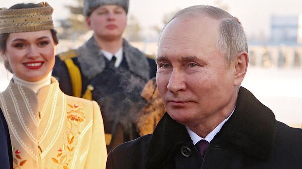 Vladimir Putin u Minsku - Sputnik Srbija