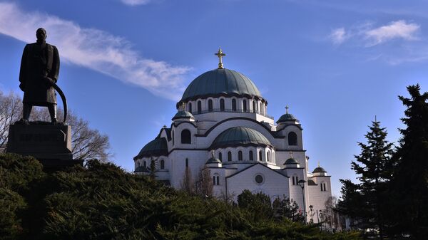 Споменик Карађорђу и Храм Светог Саве - Sputnik Србија
