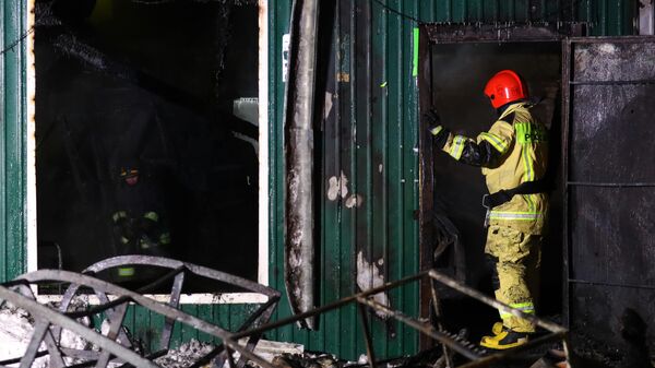 Požar u staračkom domu u Kemerovu - Sputnik Srbija