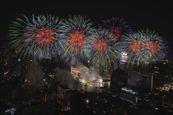 Doček Nove godine u Bangkoku. - Sputnik Srbija