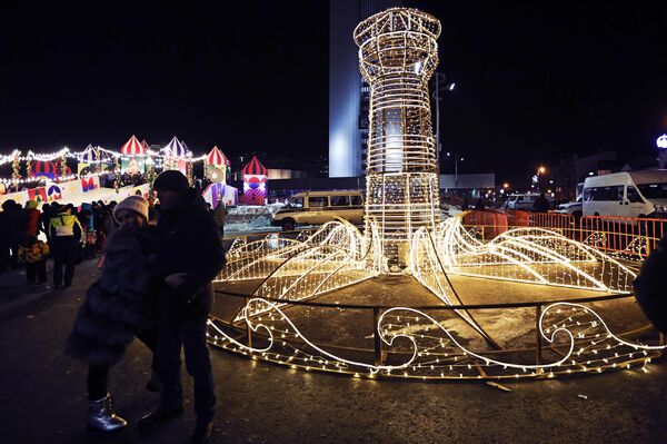 Нова година у Владивостоку, на крајњем истоку Русије - Sputnik Србија