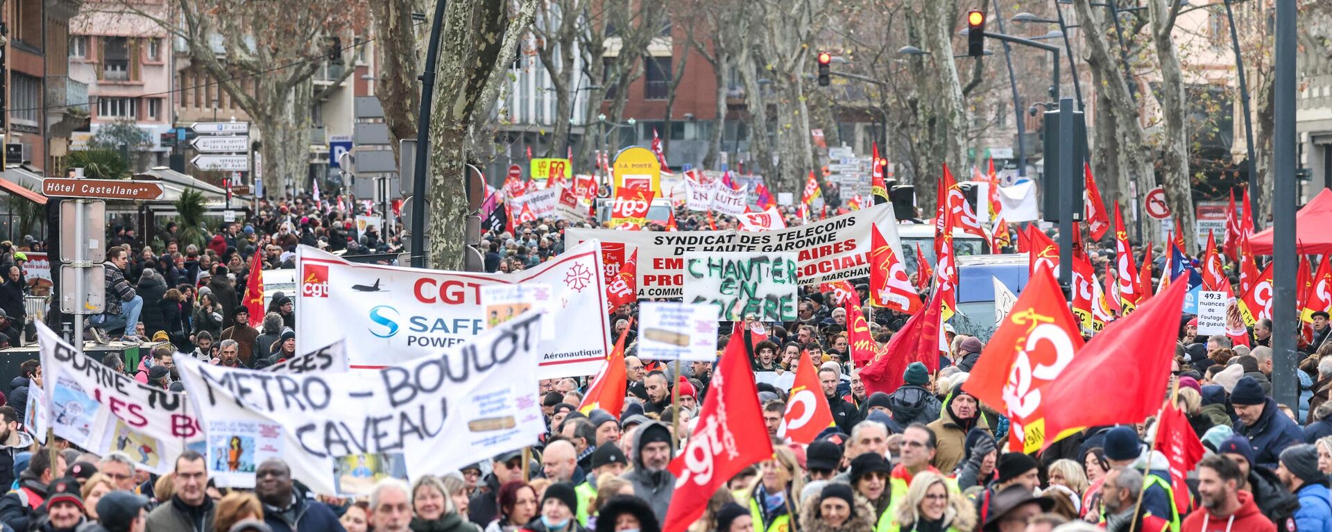 Protesti u Parizu - Sputnik Srbija, 1920, 29.03.2023