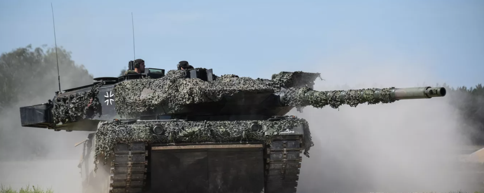 Немачки тенк Leopard 2 - Sputnik Србија, 1920, 08.07.2025