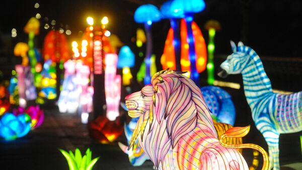 Фестивал светла у оквиру обележавања Кинеске нове године у Београду - Sputnik Србија