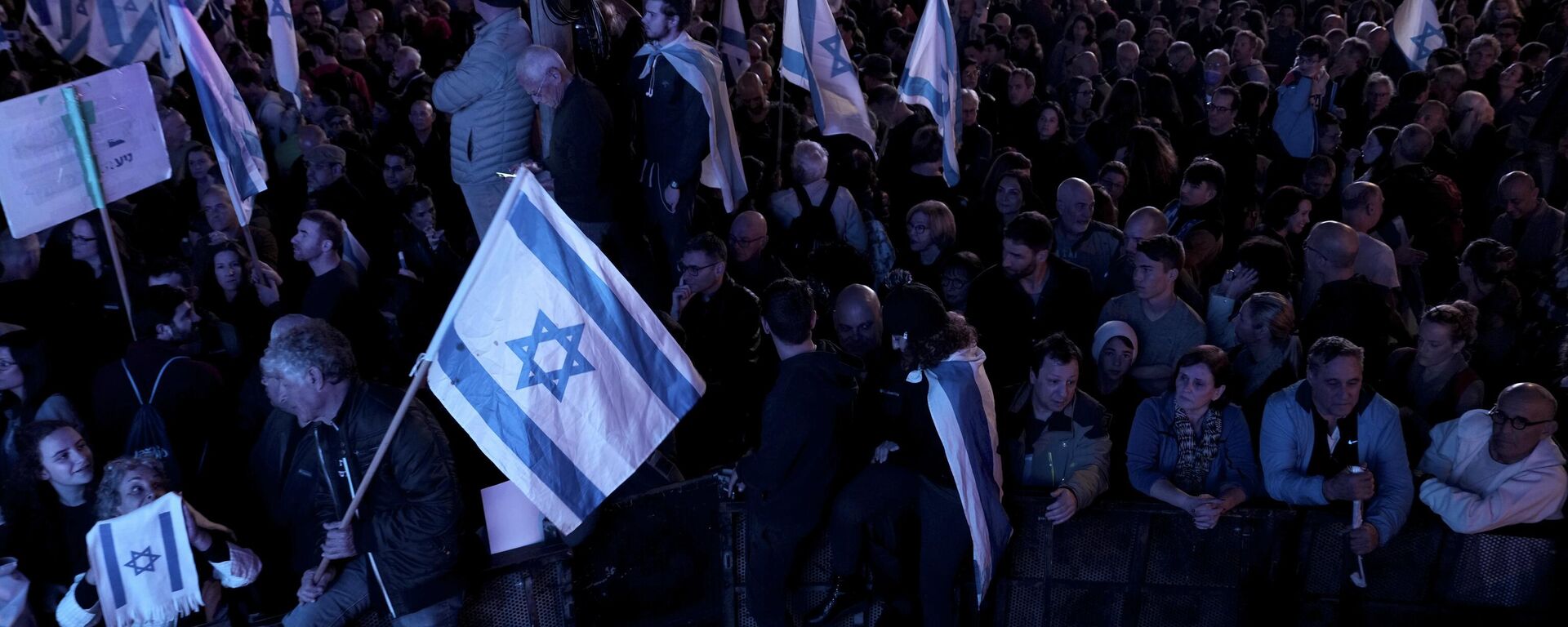 Protest protiv izraelske vlade u Tel Avivu - Sputnik Srbija, 1920, 21.01.2023