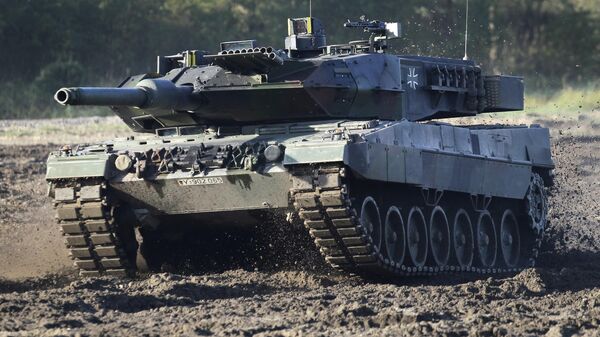 Nemački tenk leopard 2 - Sputnik Srbija