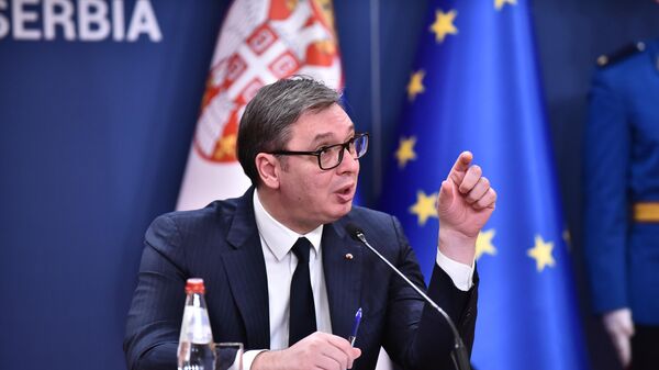 Председник Александар Вучић  - Sputnik Србија