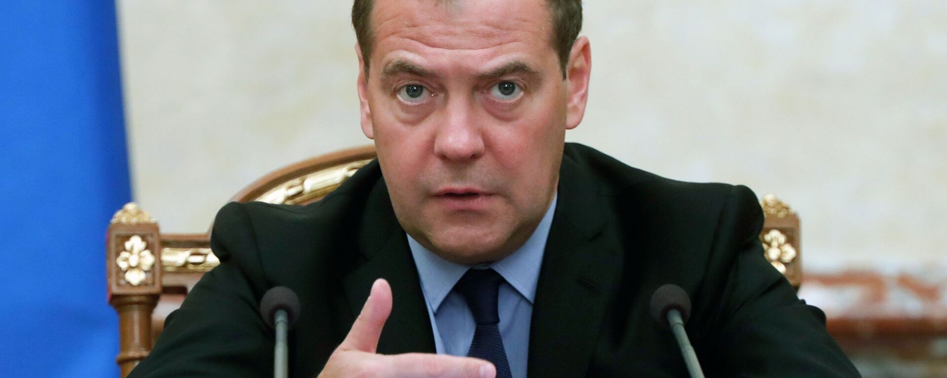 Председатель правительства РФ Дмитрий Медведев - Sputnik Србија, 1920, 01.02.2023