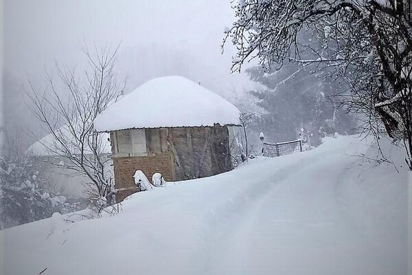 Sneg u predelima Vlasinskog jezera - Sputnik Srbija
