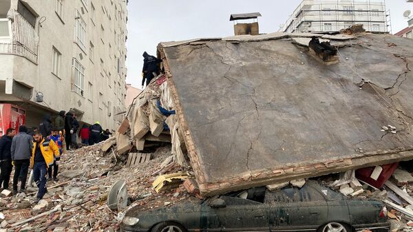 Ruševine nakon zemljotresa u Turskoj - Sputnik Srbija