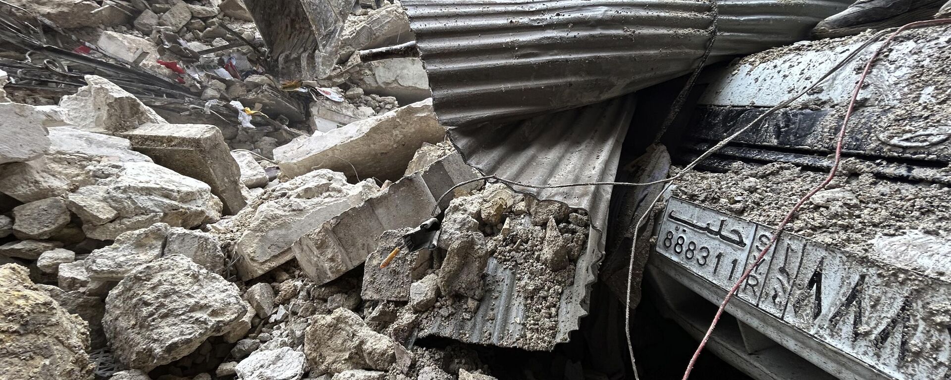 Рушевине након разорног земљотреса у Сирији - Sputnik Србија, 1920, 07.02.2023