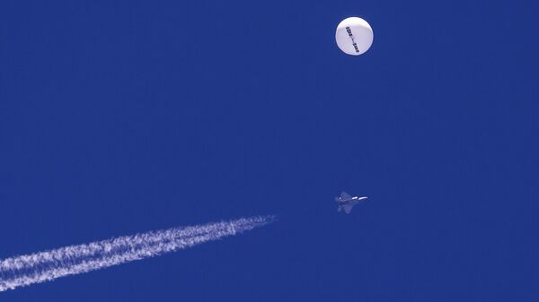 Obaranje kineskog balona iznad SAD - Sputnik Srbija