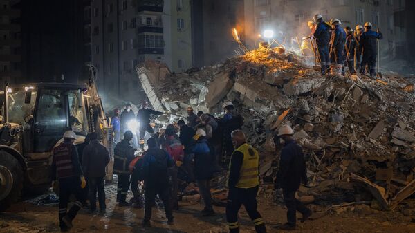 Posledice razornog zemljotresa u Turskoj u gradu Adana - Sputnik Srbija