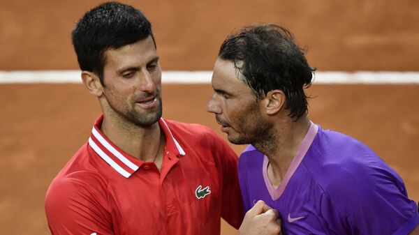Novak Đoković i Rafael Nadal - Sputnik Srbija