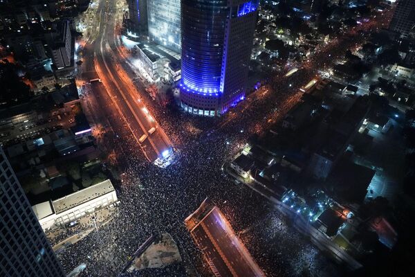 Протести у Израелу због правосудног закона - Sputnik Србија