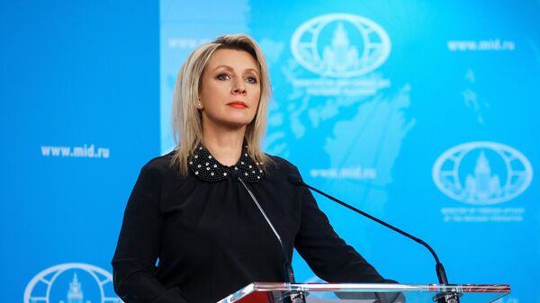 Portparolka Ministarstva spoljnih poslova Rusije Marija Zaharova - Sputnik Srbija