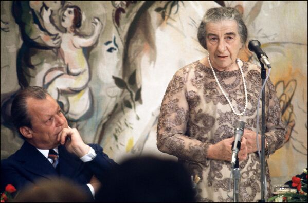 Golda Meir, prva i do sada jedina žena šef države u Izraelu - Sputnik Srbija