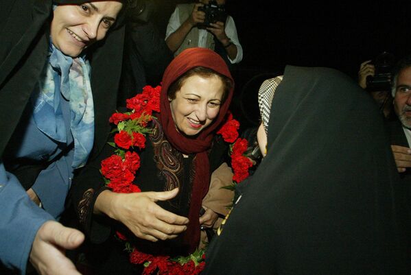 Širin Ebadi, prva žena islamske vere dobitnica Nobelove nagrade za mir - Sputnik Srbija