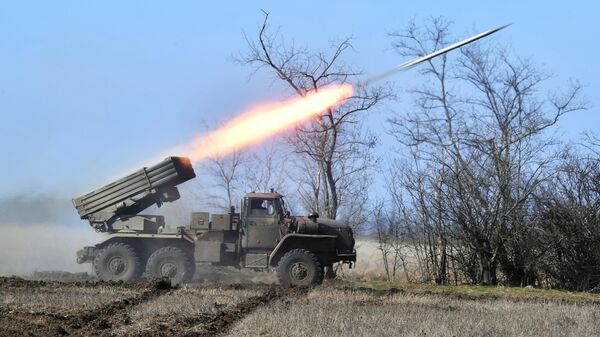 Raketni sistem Tornado G u zoni specijalne vojne operacije - Sputnik Srbija