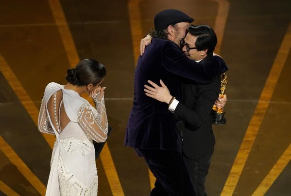 Američki glumac vijetnamskog porekla Ke Hju Kvan na dodeli Oskara - Sputnik Srbija