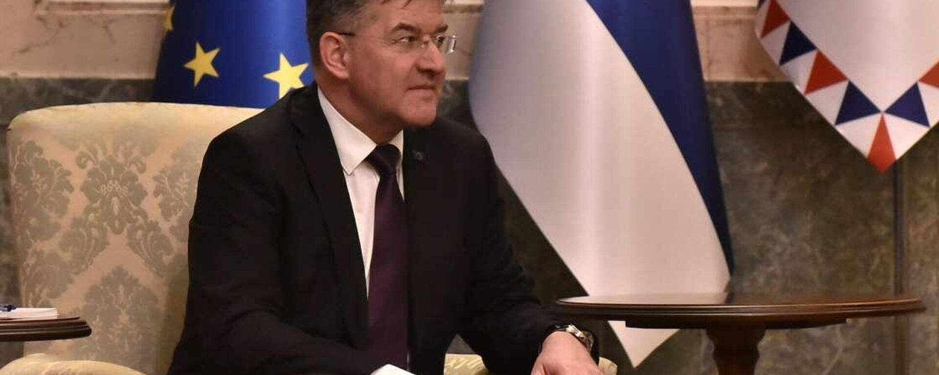 Miroslav Lajčak na sastanku sa Aleksandrom Vučićem - Sputnik Srbija, 1920, 01.05.2023