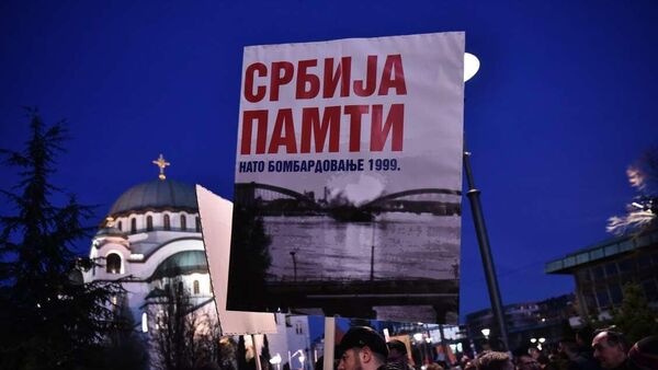 Protest protiv evropskog plana za Kosovo - Sputnik Srbija