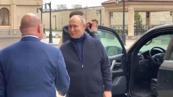 Vladimir Putin na Krimu - Sputnik Srbija