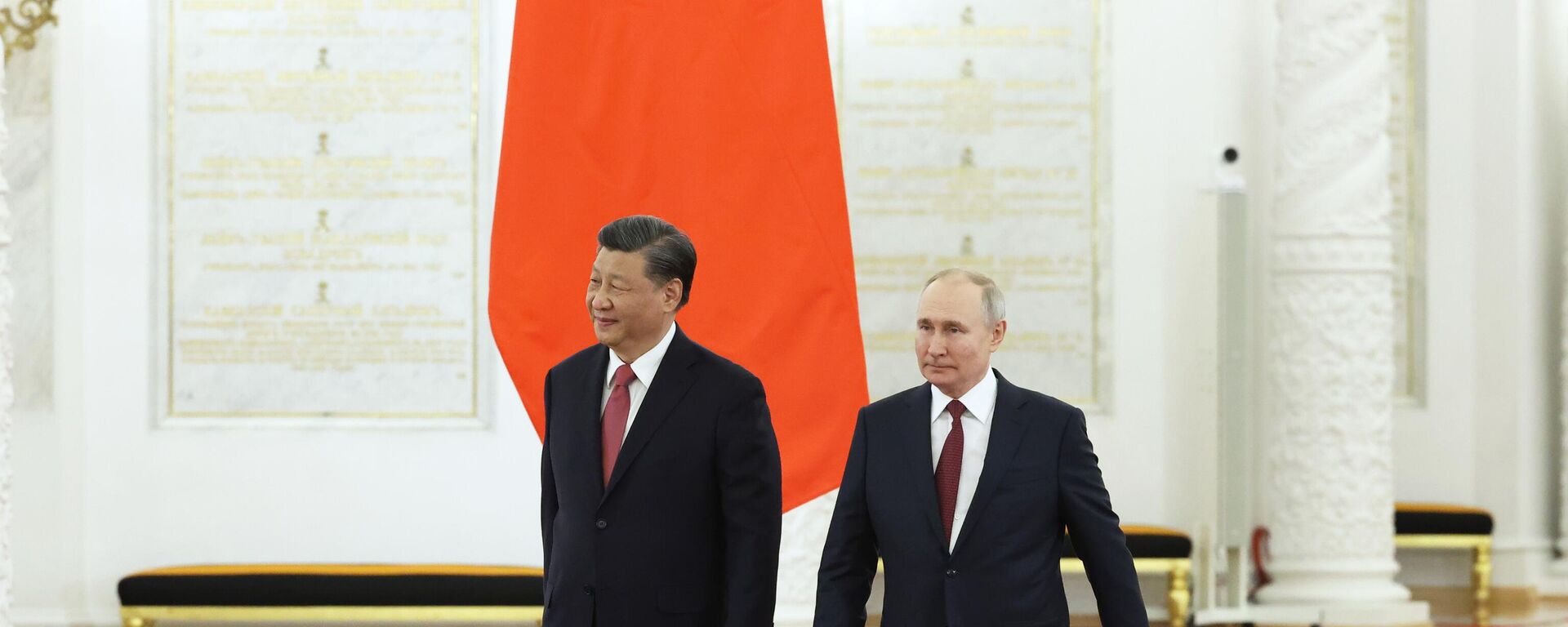 Predsednici Kine i Rusije, Si Đinping i Vladimir Putin, na sastanku u Moskvi - Sputnik Srbija, 1920, 19.09.2023