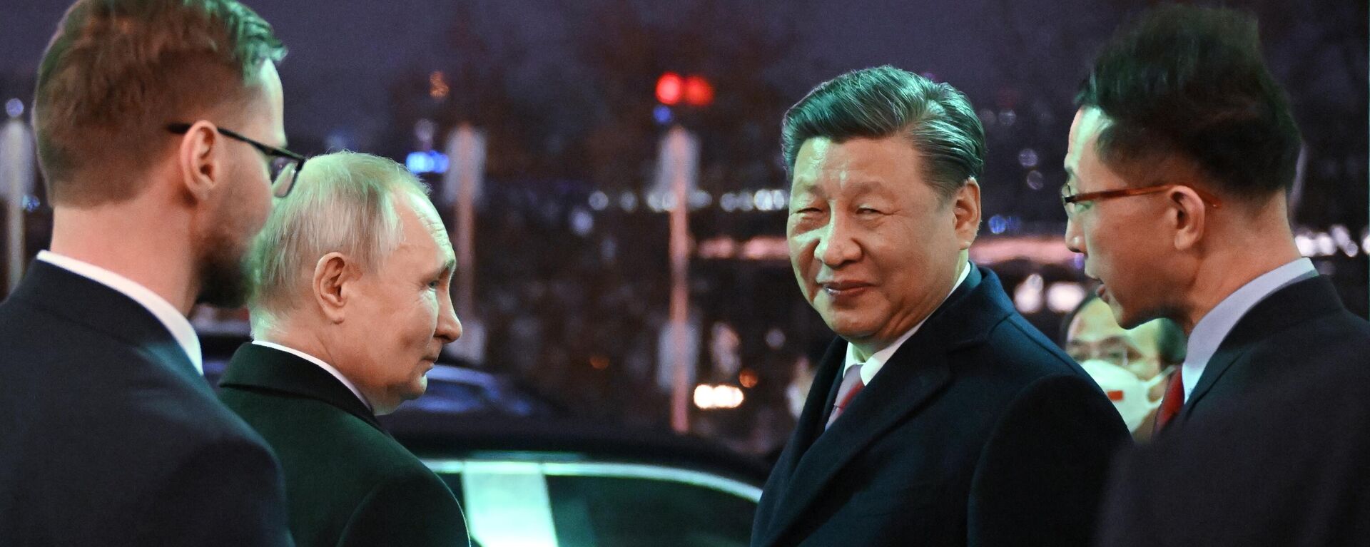 Predsednici Rusije i Kine, Vladimir Putin i Si Đinping - Sputnik Srbija, 1920, 21.03.2023