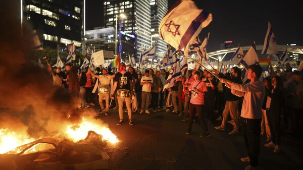 Protest u Tel Avivu - Sputnik Srbija