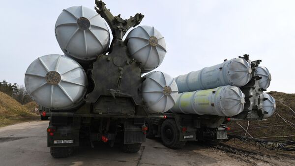 Пусковые установки ЗРК зенитного ракетного полка, созданного в Лунинецком районе Брестской области - Sputnik Србија
