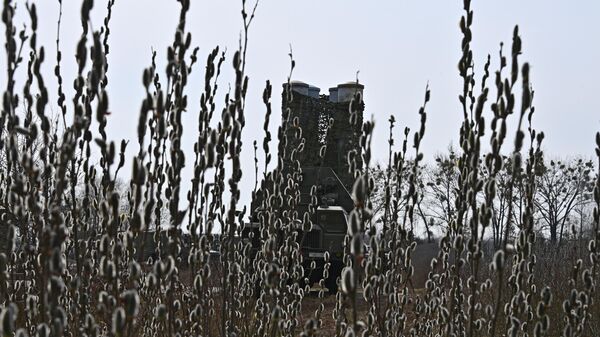 Puskovaя ustanovka ZRK  zenitnogo raketnogo polka, sozdannogo v Lunineckom raйone Brestskoй oblasti dlя usileniя sistemы PVO Belorussii na belorussko-ukrainskoй granice - Sputnik Srbija