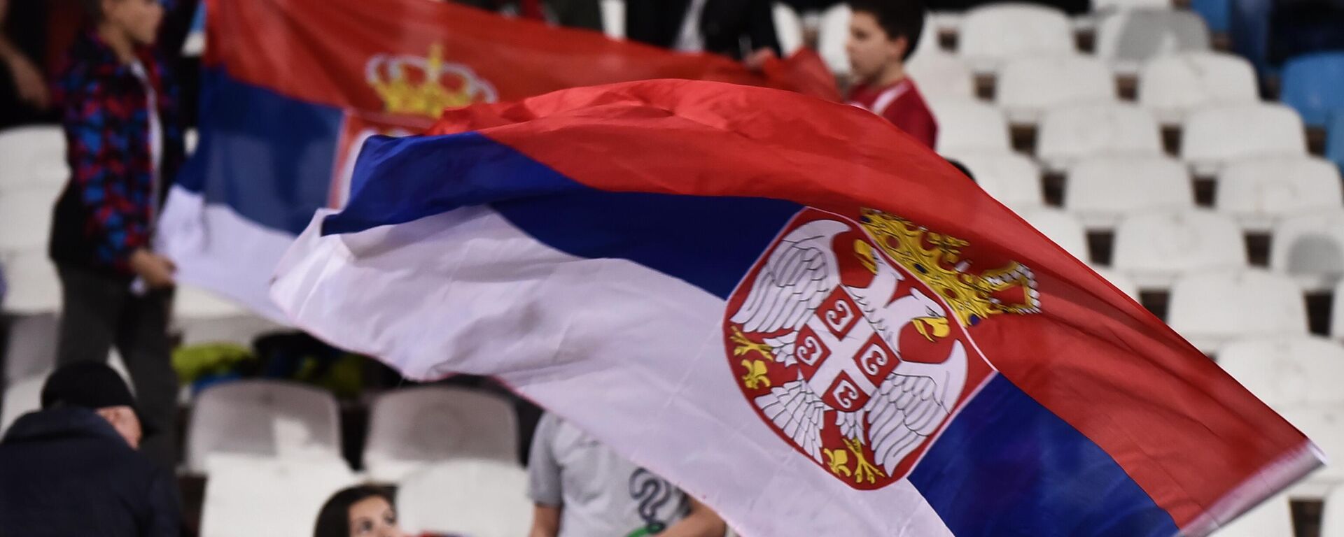 Навијачи репрезентације на утакмици Србија - Литванија - Sputnik Србија, 1920, 28.05.2025