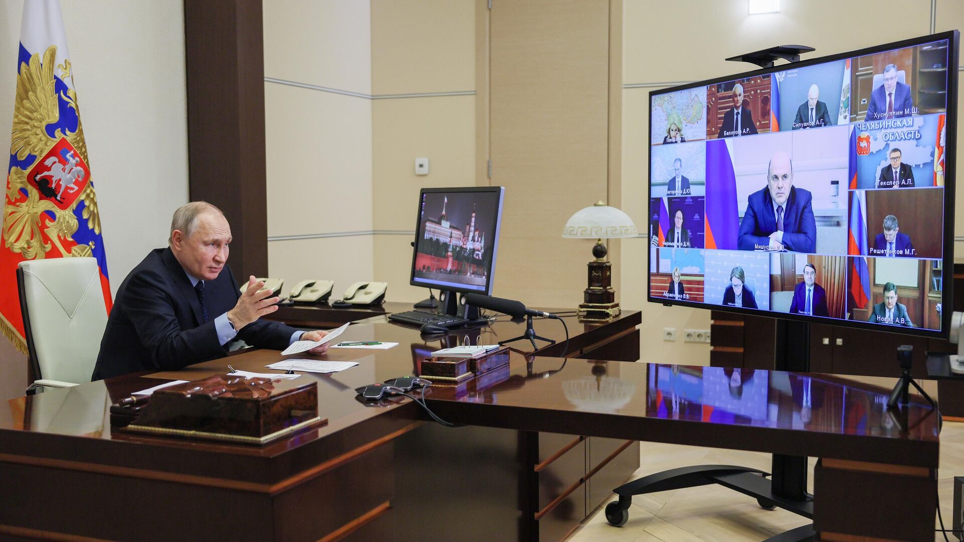 Predsednik Rusije Vladimir Putin Predsednik Rusije Vladimir Putin - Sputnik Srbija, 1920, 29.03.2023