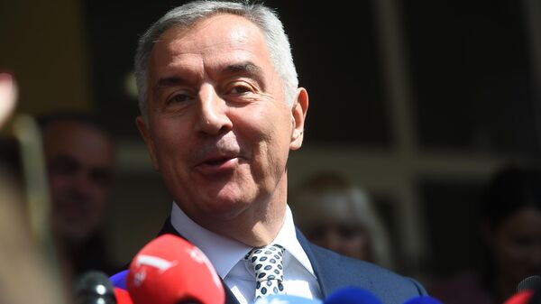 Aktuelni predsednik Crne Gore Milo Đukanović glasao je u Podgorici  - Sputnik Srbija
